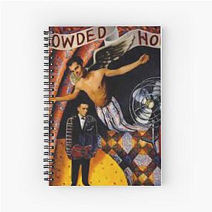 Crowded House Band Art Spiral Notebook