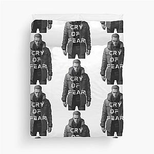 Black Cry of Fear Simon Henriksson Duvet Cover