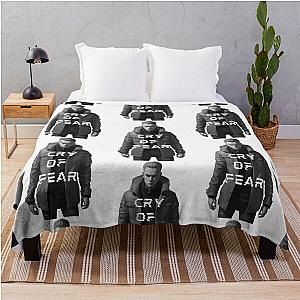 Black Cry of Fear Simon Henriksson Throw Blanket