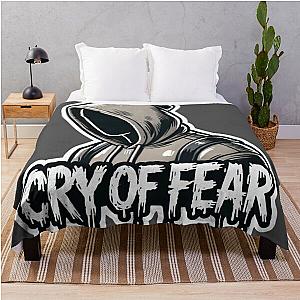 Shadows of Cry Fear Throw Blanket