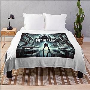 Cry of Fear Shadows of Despair Throw Blanket
