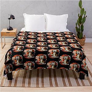 Cry of Fear Graphic Scary Cat Throw Blanket