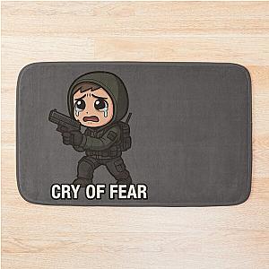 Chibi Cry Fear Character Bath Mat
