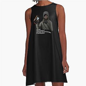 Simon Henriksson from Cry of Fear and the Phone Message A-Line Dress