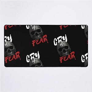 Cry of Fear, Creepy Skull, Dead Doll, Dreadful Gaze, Living Dead, Dark Skull, Zombie Nightmare, Dark Skeleton Desk Mat