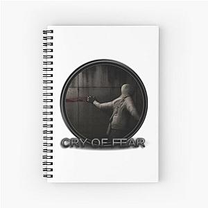 Simon Henriksson Cry of Fear Design Spiral Notebook