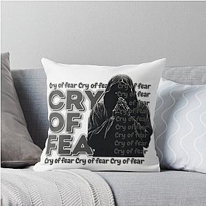 Cry of Fear Emotional Distress Art Tee Throw Pillow