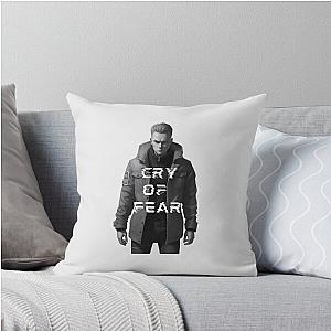 Black Cry of Fear Simon Henriksson Throw Pillow