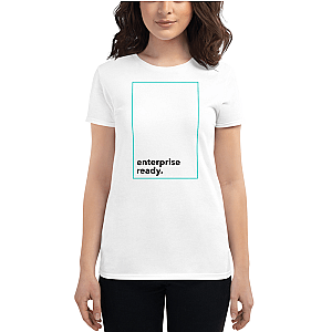 Zilliqa T-shirts - Enterprise ready  Women's Short Sleeve T-Shirt TCP1607