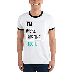 Zilliqa T-shirts - I'm here for the tech Men's Ringer T-Shirt TCP1607