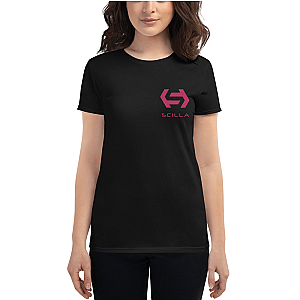 Zilliqa T-shirts - Scilla Women's Embroidered Short Sleeve T-Shirt TCP1607