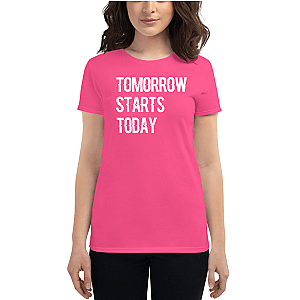 Zilliqa T-shirts - Tomorrow starts today Women's Short Sleeve T-Shirt TCP1607