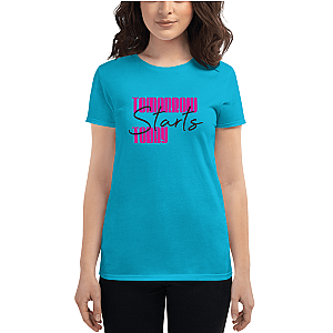 Zilliqa T-shirts - Tomorrow starts today Women's Short Sleeve T-Shirt TCP1607