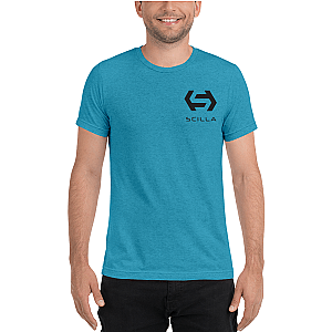 Zilliqa T-shirts - Scilla Men’s Embroidered Tri-Blend T-Shirt TCP1607