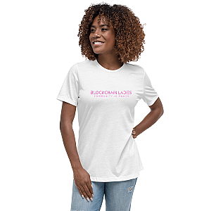 Crypto Merch - Blockchain Ladies Women's Relaxed T-Shirt TCP1607