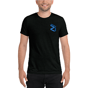 Zilliqa T-shirts - Men's Embroidered Tri-Blend T-Shirt TCP1607