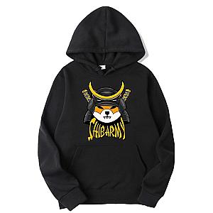 Shib Merch - Shib Army Crypto Samurai Shiba Inu Coin Hoodie