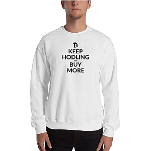 Bitcoin Merch - Keep hodling Men's Crewneck Sweatshirt TCP1607