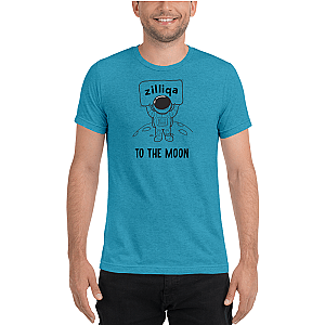 Zilliqa T-shirts – Zilliqa to the moon Men's Tri-Blend T-Shirt TCP1607