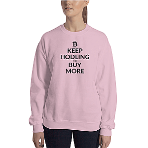 Bitcoin Merch - Keep hodling Women’s Crewneck Sweatshirt TCP1607