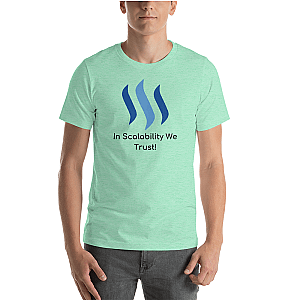 Steem Merch - In scalability we trust Men’s Premium T-Shirt TCP1607