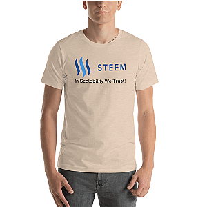 Steem Merch - In scalability we trust Men’s Premium T-Shirt TCP1607