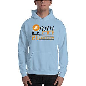 Bitcoin Merch - Bank of the 21. century  Men’s Hoodie TCP1607