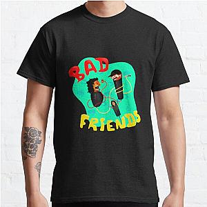 Bad Friends T-Shirts – Bad Friends Podcast Classic T-Shirt RB1010