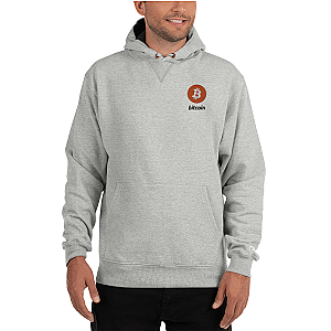 Bitcoin Merch - Men’s Embroidered Premium Hoodie TCP1607