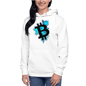 Bitcoin Merch - Color cloud Women’s Pullover Hoodie TCP1607