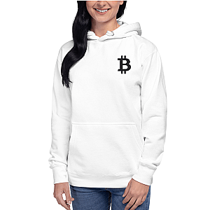 Bitcoin Merch - Women’s Embroidered Pullover Hoodie TCP1607