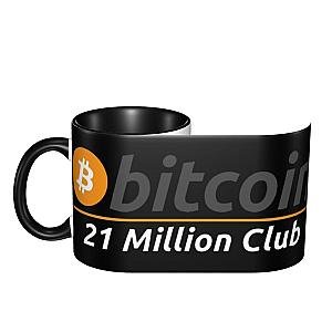 Crypto Mugs - Bitcoin 21 Million Club Crypto Mug