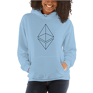 Ethereum Merch - Line design Women’s Hoodie TCP1607