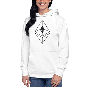 Ethereum Merch - Line design Women’s Pullover Hoodie TCP1607