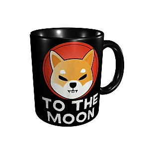 Crypto Mugs - Shiba Inu To The Moon Token Shib Coin