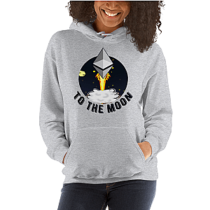 Ethereum Merch - the moon Women’s Hoodie TCP1607