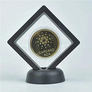 Crypto Merch - Hot Cryptocurrency Cardano ADA Coin Showing Stand