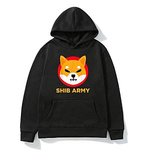 Shib Merch - Shib Army Shiba Graphic Printed Hoodies