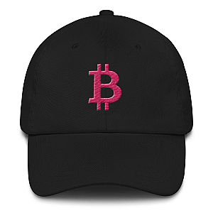 Bitcoin Merch pink - Baseball Cap TCP1607