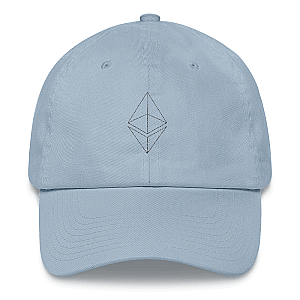 Ethereum Merch - Line design Baseball Cap TCP1607