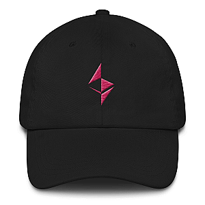 Ethereum Merch - Surface design Pink Baseball Cap TCP1607