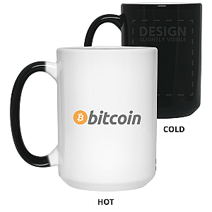 Bitcoin Merch - 15 oz. Color Changing Mug TCP1607