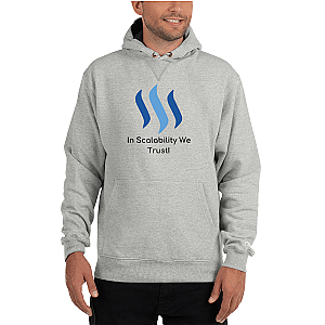 Steem Merch - In scalability we trust Men’s Premium Hoodie TCP1607