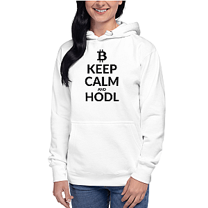 Bitcoin Merch - Keep calm Women’s Pullover Hoodie TCP1607