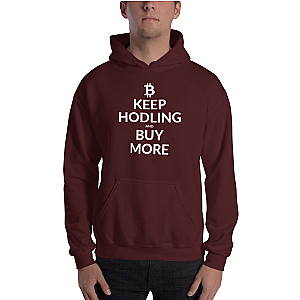 Bitcoin Merch - Keep hodling Men's Hoodie TCP1607