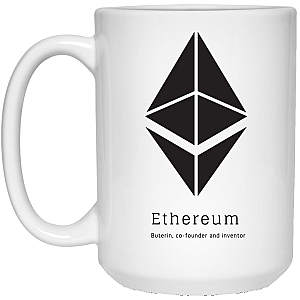 Ethereum Merch - Buterin, co-founder and inventor15 oz. White Mug TCP1607