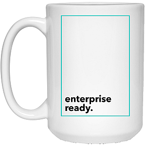 Zilliqa Merch - Enterprise Ready 15 oz. White Mug TCP1607