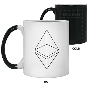 Ethereum Merch - Line design 11oz. Color Changing Mug TCP1607