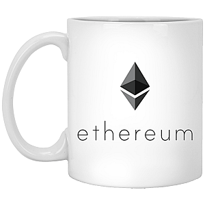 Ethereum Merch - Logo 11oz. White Mug TCP1607