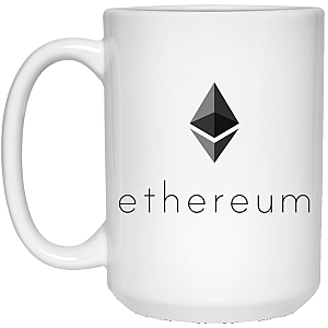 Ethereum Merch - Logo 15oz. White Mug TCP1607